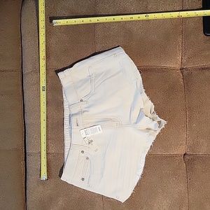 Aerie Daydream Denim Short White